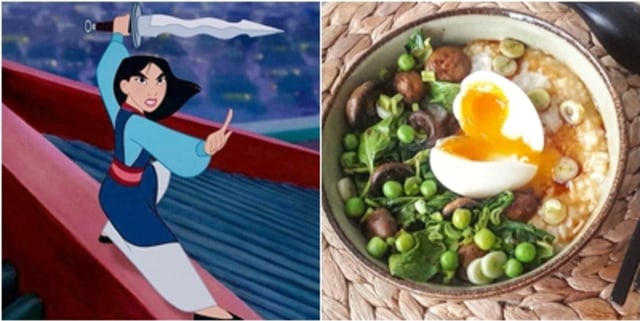 Menu sarapan Putri Disney (Foto: Instagram/ @disney.princess.world @jasisou)
