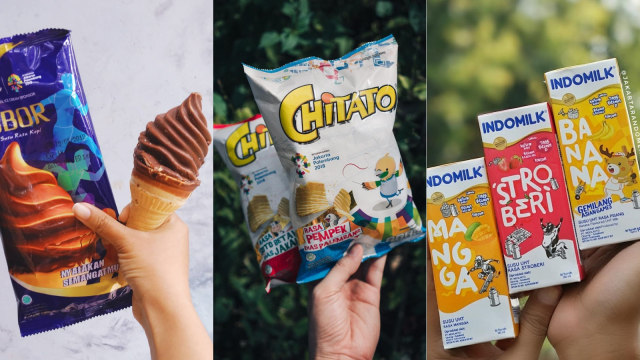 Ilustrasi Produk Makanan Asian Games 2018. (Foto:  Instagram/@feast.it, @wsb.foodhunter, @jakartarandomeats)