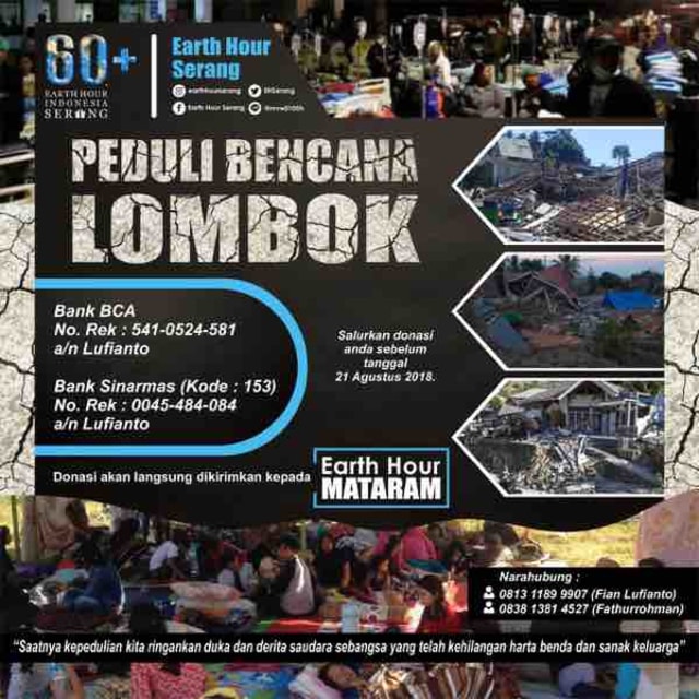 Donasi Untuk Lombok