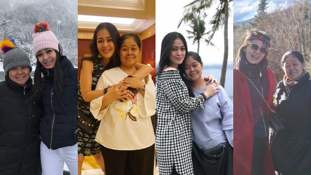 Gracia Indri dan sang ibu, Nevos Setyaningrum. (Foto: Instagram @graciaz14)