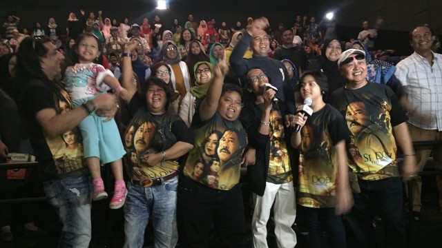 Pemain Si Doel Nonton Bareng di CGV D’Mall Depok (Foto: Maria Gabrielle Putrinda/kumparan)