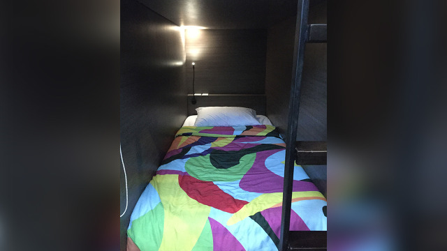 Kasur di NOMAD Hostel (Foto: Helinsa Rasputri/kumparan)