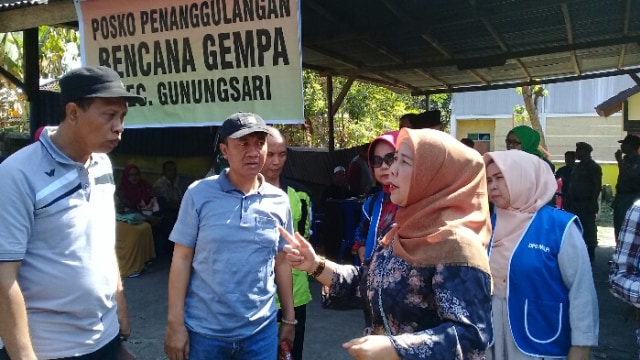 Percepat Penanganan Korban Gempa Lombok, Anggota DPD RI Ratu Ganefi Minta Alur Birokrasi Dipangkas
