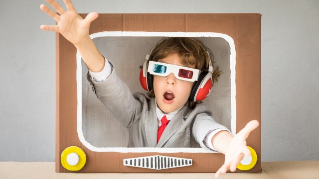 Mainan dari kardus untuk anak.  (Foto: Shutterstock)