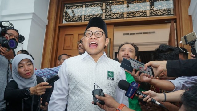 Ketua Umum PKB Muhaimin Iskandar di Kafe Plataran Menteng, Jakarta, Kamis (9/8/2018). (Foto: Nugroho Sejati/kumparan)
