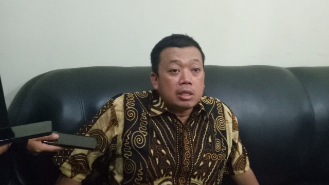 Nusron Wahid di Kantor MMD intiative, Kamis (9/8/18). (Foto: Maulana Ramadhan/kumparan)
