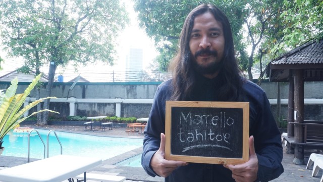 Marcello Tahitoe di kumparan, Rabu (8/8/18). (Foto: Garin Gustavian/kumparan)