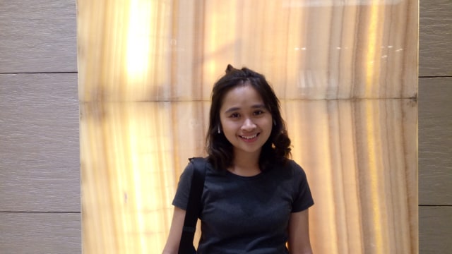 Gritte Agatha, Kamis (9/8/18). (Foto: Aria/kumparan)