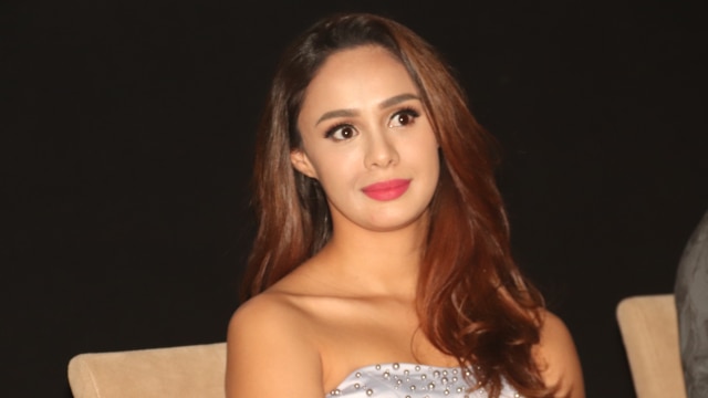 Brianna Simorangkir menghadiri gala premiere film 'DOA' di Plaza Senayan, Jakarta Pusat, Kamis (9/8) (Foto: Munady)