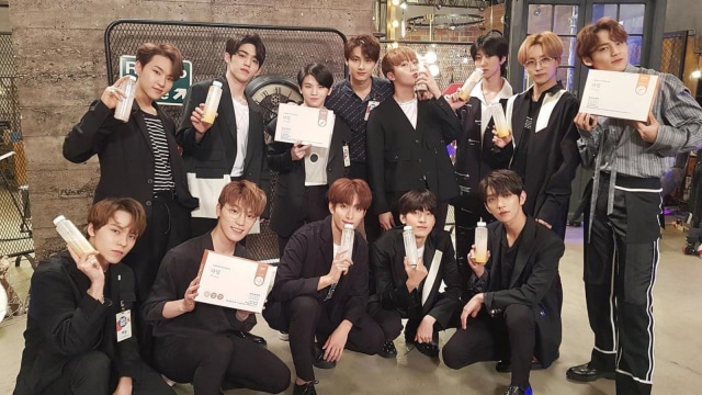 Seventeen  (Foto: Instagram @saythename_17)