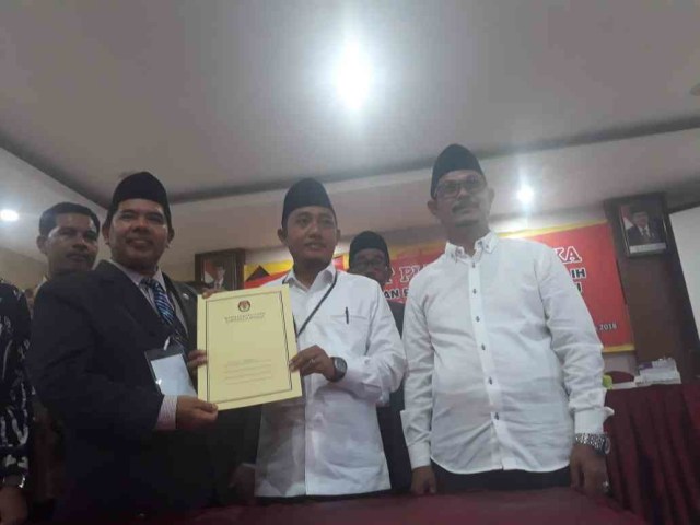 KPU Tetapkan Pasangan Badrut Tamam-Raja'e Pemenang Pilkada Pamekasan
