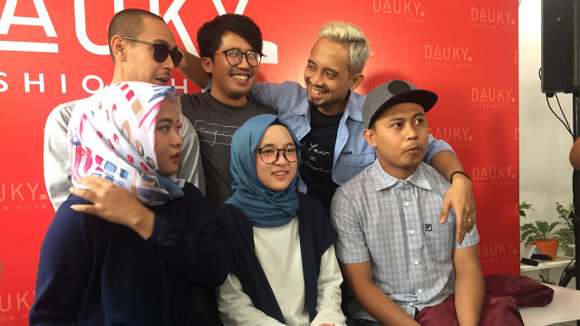 Sabyan Gambus ditemui di kawasan Kalimalang, Jakarta Timur (Foto: Sarah Yulianti Purnama/kumparan)