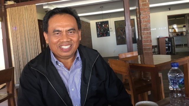 Sekda DKI Jakarta, Saefullah di Lombok, NTB, Sabtu (11/8/2018). (Foto: Moh Fajri/kumparan)