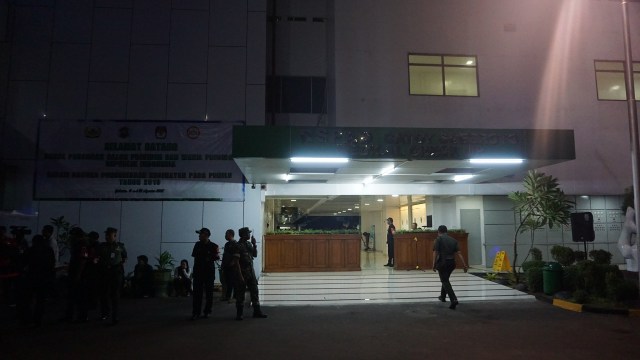 Situasi RSPAD Gatot Soebroto Jelang Pemeriksaan Kesehatan Jokowi-Ma'ruf. (Foto: Yudhistira Amran Saleh/kumparan)