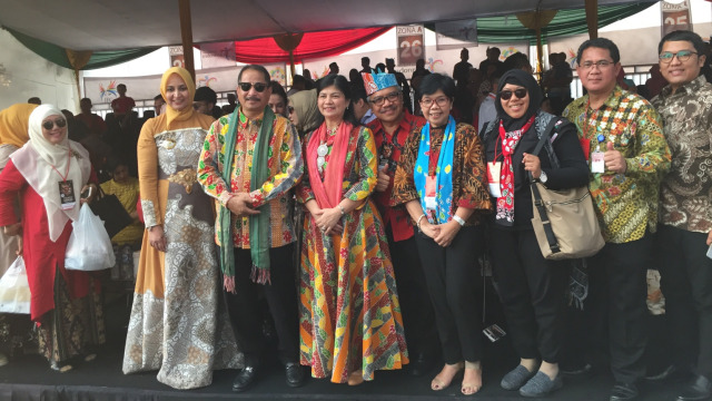 Menpar Arief Yahya (ketiga kiri) di JFC 2018. (Foto: Gitario Vista Inasis/kumparan)