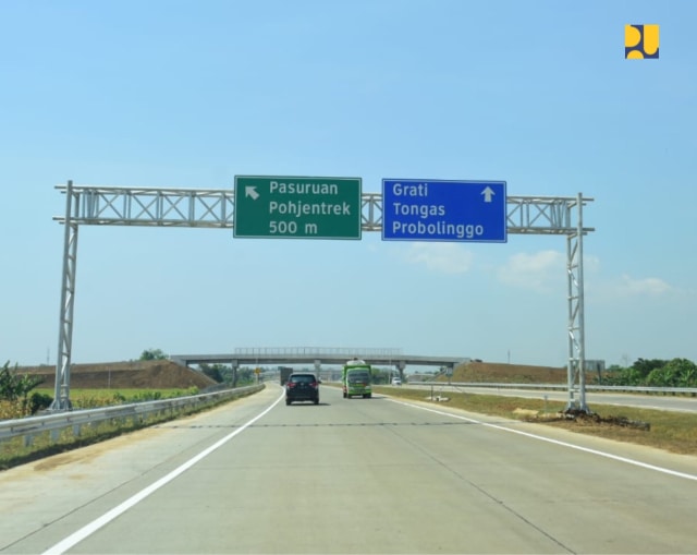 Jalan Tol Probolinggo (Foto: Kementerian PUPR)