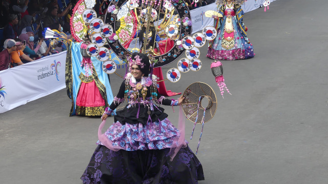 Silla merupakan salah satu dari tiga kerajaan besar di Korea yang memiliki gendang tradisional bernama Seyogo berbentuk jam pasir. (Foto: Gitario Vista Inasis/kumparan)