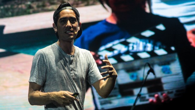 Zach King di On Off Festival 2018 (Foto: Iqbal Dwiharianto/kumparan)