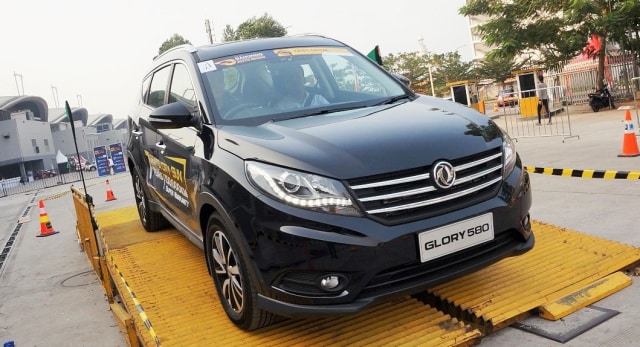 Jajal SUV Glory 580 di GIIAS 2018 (Foto: Istimewa)