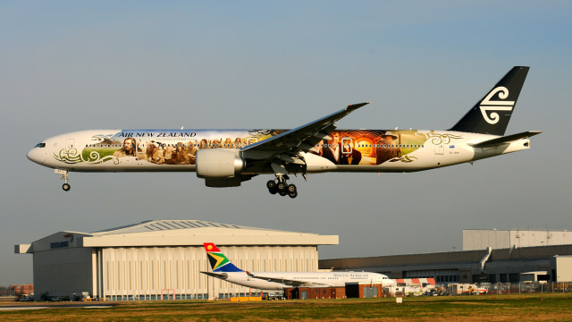 Maskapai Air New Zealand, The Hobbit. (Foto: Flickr/AirOps1)