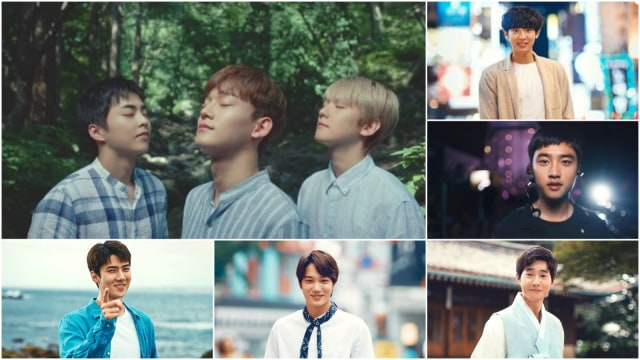 EXO bekerja sama dengan KTO promosikan wisata Korea. (Foto: Youtube/imagine your korea)