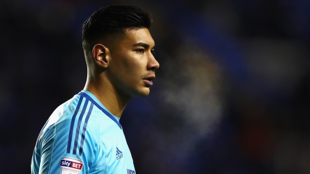 Neil Etheridge kala masih berlaga di Championship bersama Cardiff City. (Foto: Getty Images/Naomi Baker)