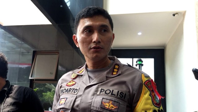 Kapolres Metro Bekasi, Kombes Indarto di Mapolda Metro, Senin (13/8/2018). (Foto: Mirsan Simamora/kumparan)
