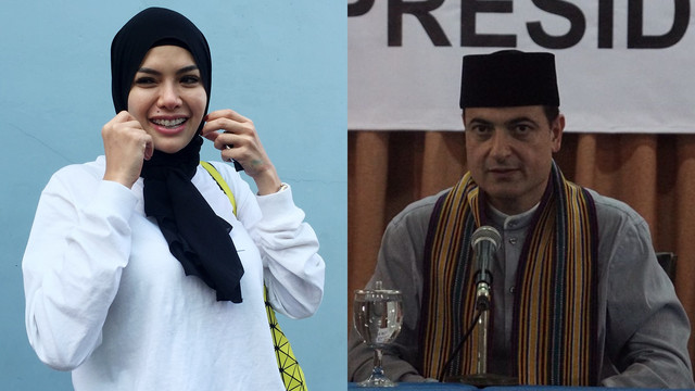 Nikita Mirzani dan Sam Aliano (Foto: Sarah Yulianti Purnama dan Fitra Andrianto/kumparan)