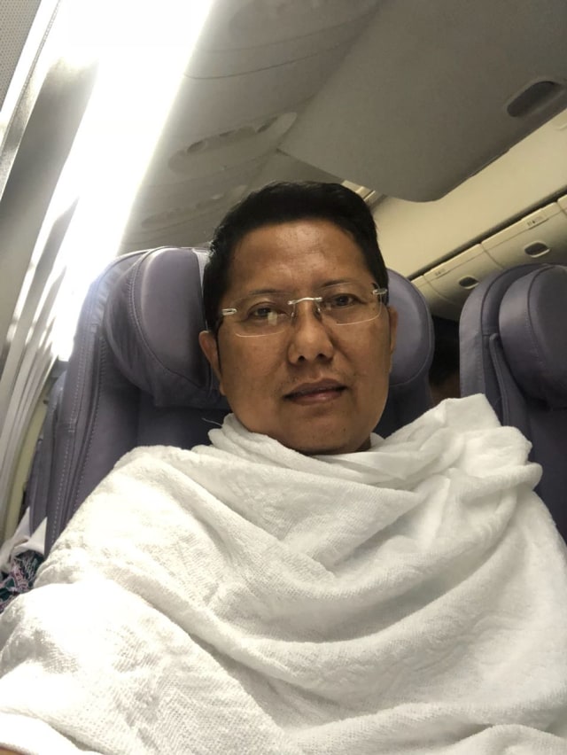 Perjalanan menuju rumah Allah. (Foto: Dok: Istimewa)