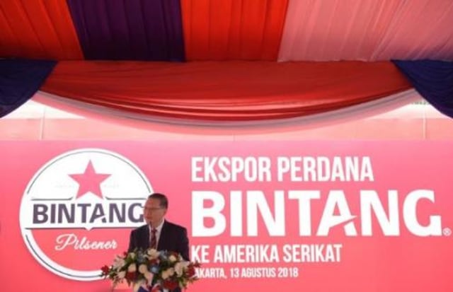 Bir Bintang Ekspor Perdana ke Amerika Serikat