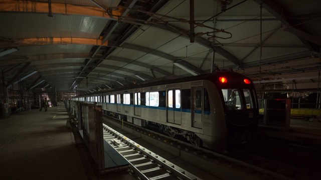 Uji coba kereta MRT Jakarta (Foto: MRT Jakarta)