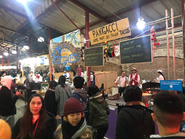 Pasar Malam Musim Dingin di Melbourne. (Foto: Dok: Ilham Bintang)