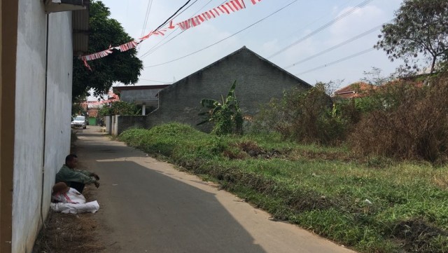 Suasana lingkungan Istana Ubur-ubur, Banten. (Foto: Irish Tamzil/kumparan)