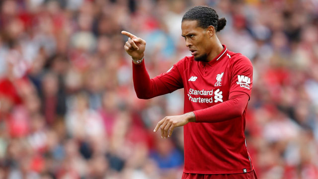 Van Dijk yang terus tampil gemilang bersama Liverpool. (Foto: Reuters/Carl Recine)