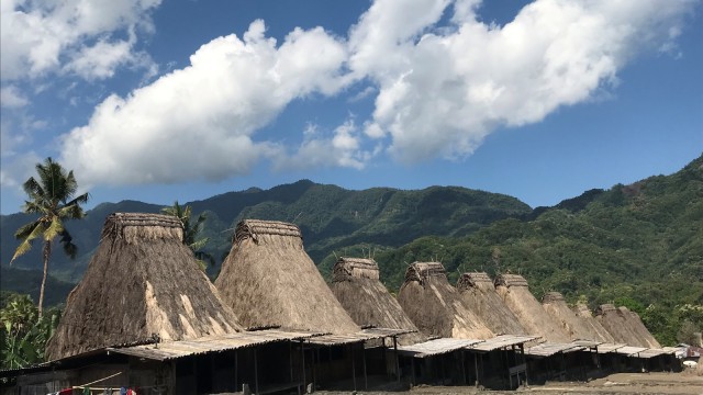 Panorama Kaki Gunung Inerie dari Kampung Adat Gurusina, Flores. (Foto: Flickr/Papachongo74)