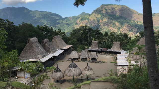 Panorama di Kampung Adat Gurusina, Flores. (Foto: Flickr/Papachongo74)