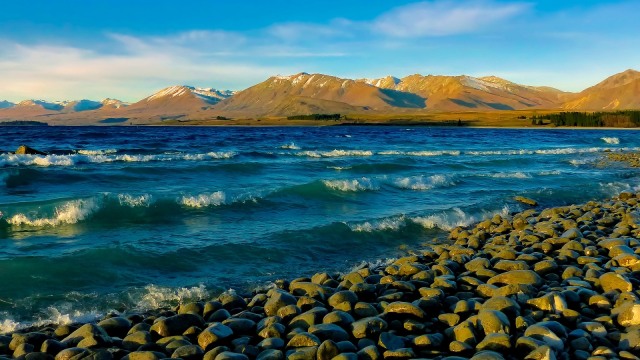 Danau Tekapo di Selandia Baru. (Foto: Pixabay)
