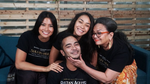 Pemeran film 'Sultan Agung' (14/08/2018). (Foto: Abil Achmad Akbar/kumparan)