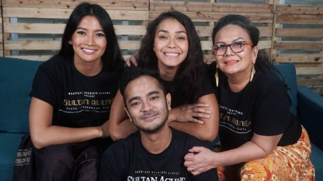 Pemeran film 'Sultan Agung' (14/08/2018). (Foto: Abil Achmad Akbar/kumparan)