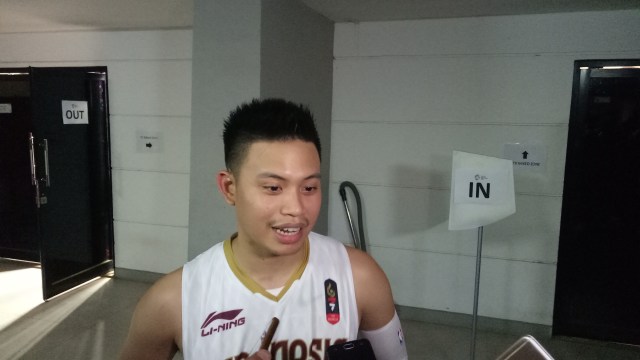 Pemain Basket Timnas Indonesia, Andakara Prastawa (Foto: Akbar Ramadhan/kumparan)