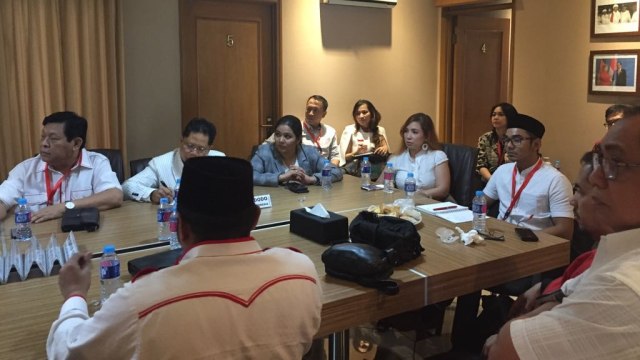 Suasana Workhsop tahap kedua jubir Jokowi-Ma'ruf, Rabu (15/8/18). (Foto: Rafyq Panjaitan/kumparan)