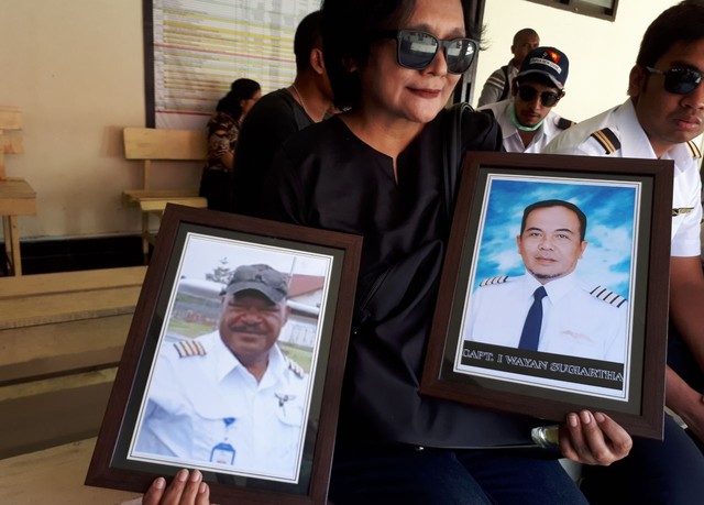 Jenazah Pilot Dimonim Air Dipulangkan ke Papua Nugini 