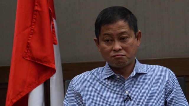 Ignasius Jonan Menteri Energi dan Sumber Daya Mineral saat ditemui di kantornya, Rabu (15/8/18). (Foto: Fanny Kusumawardhani/kumparan)