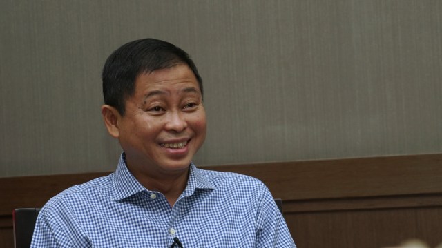 Ignasius Jonan Menteri Energi dan Sumber Daya Mineral saat ditemui di kantornya, Rabu (15/8/18). (Foto: Fanny Kusumawardhani/kumparan)