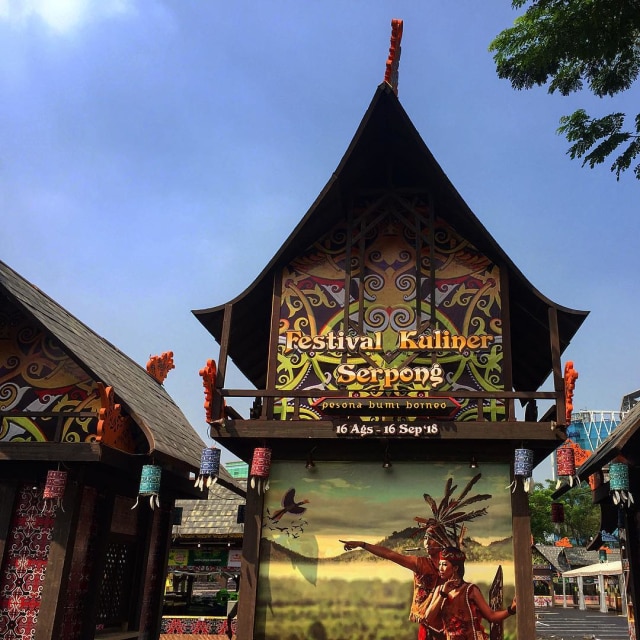 Festival Kuliner Serpong (Foto: Instagram/ @octoelf_82)