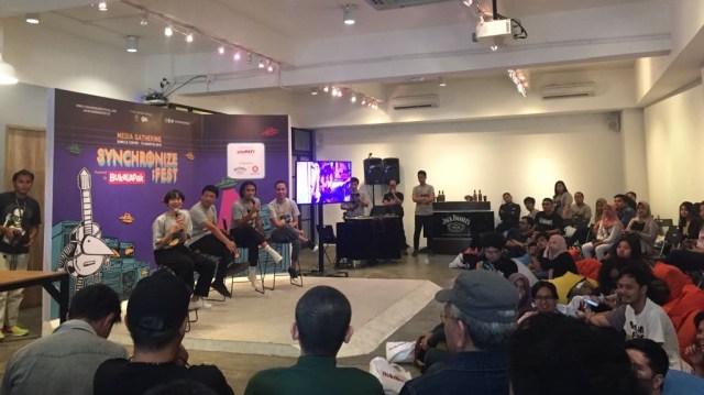 Media Gathering Synchronize Fest 2018 (Foto: Iqbal Dwiharianto/kumparan)