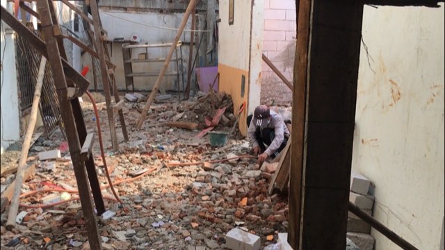 Renovasi Rumah Aminah Cendrakasih (Foto: Giovani/kumparan)