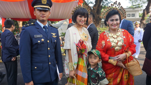 Keluarga Panglima TNI Marsekal Hadi Tjahjanto. (Foto: Yudhistira Amran Saleh/kumparan)
