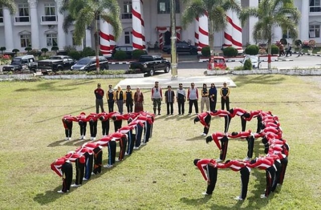 5 Fakta Tarissa Maharani, Pembawa Baki Merah Putih HUT ke-73 RI (4)