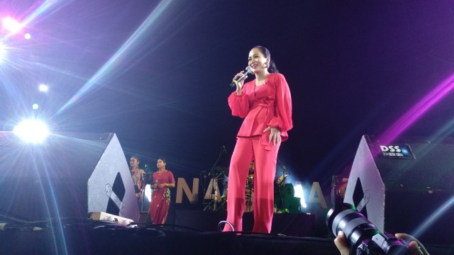 Sheila Majid. (Foto: Alexander Vito Edward Kukuh/kumparan)